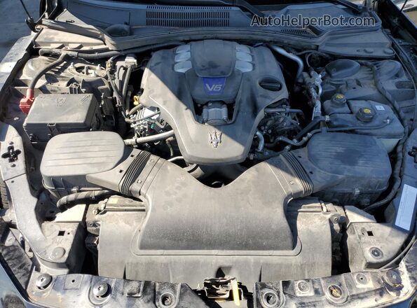 ZAM57YTA8J1278690 2018 MASERATI GHIBLI Черный Вид задней части салона
