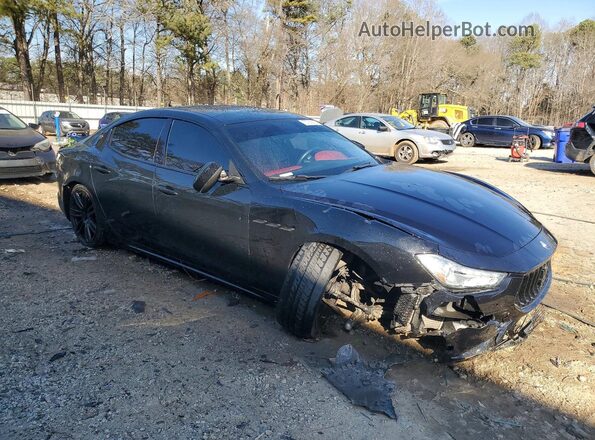 ZAM57YTA8M1362223 2021 MASERATI GHIBLI Black Передня права чверть