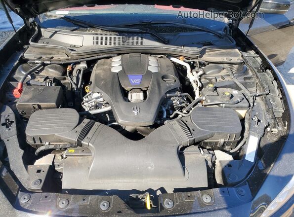 ZAM57YTA8M1362223 2021 MASERATI GHIBLI Black Вид задньої частини салону