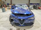 2018 Alfa Romeo Giulia Q4 Blue vin: ZARFAEDN2J7565052