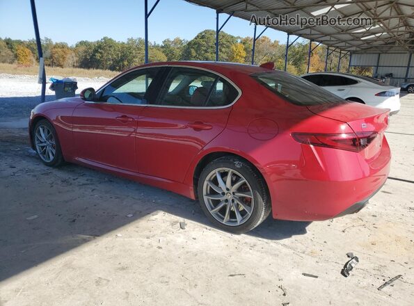 ZARFAEDN6H7540990 2017 ALFA ROMEO GIULIA Красный Задняя левая четверть