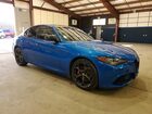 2018 Alfa Romeo Giulia Ti Q4 Синий vin: ZARFAEEN2J7596302