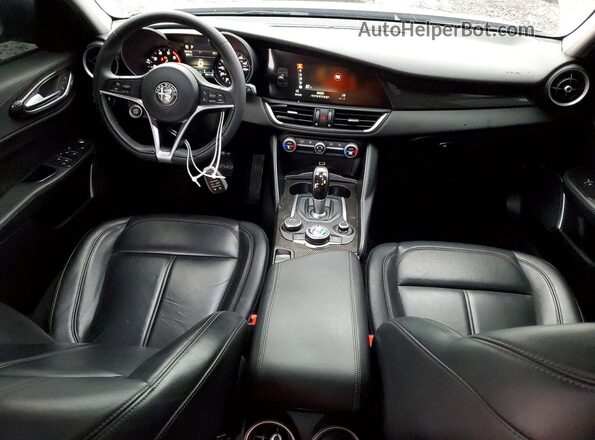 ZARFAMAN1K7608649 2019 ALFA ROMEO GIULIA Серый Вид панели приборов