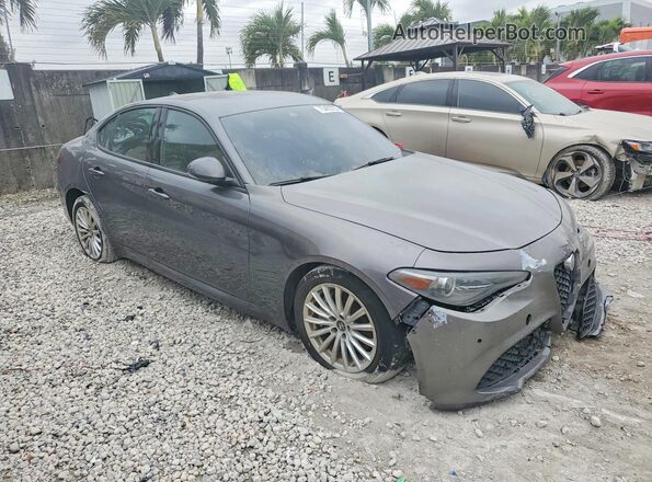 ZARFAMAN5P7670336 2023 ALFA ROMEO GIULIA Silver Przód prawy
