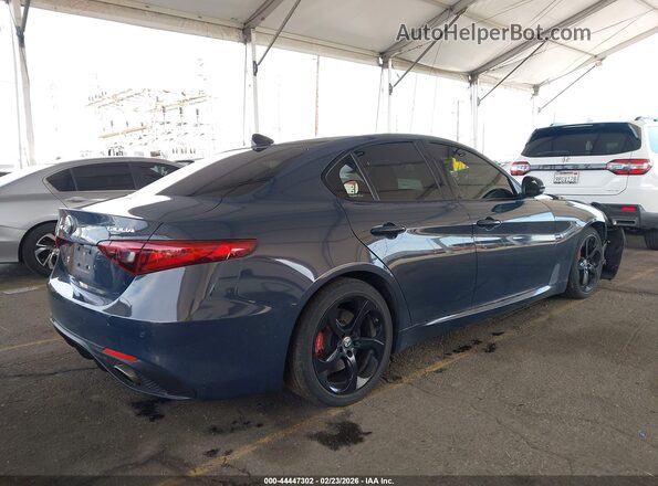 ZARFAMANXK7598087 2019 ALFA ROMEO GIULIA Dark Blue Задняя правая четверть