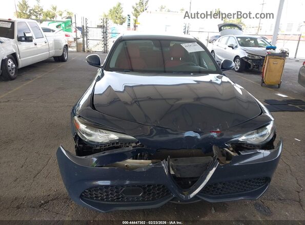 ZARFAMANXK7598087 2019 ALFA ROMEO GIULIA Dark Blue Вид щитка приборов