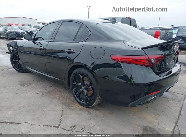 ZARFAMBN0K7601299 2019 ALFA ROMEO GIULIA Black Trasero izquierdo