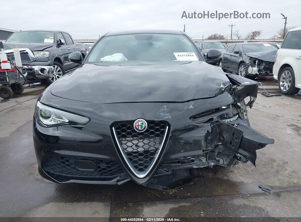 ZARFAMBN0K7601299 2019 ALFA ROMEO GIULIA Black Vista interior trasera