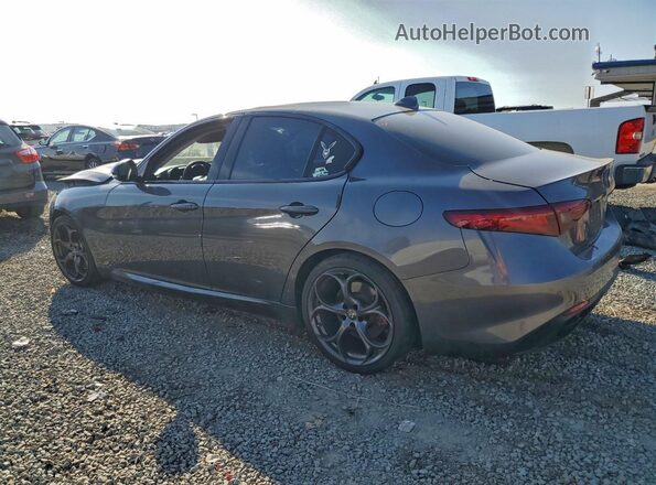 ZARFAMBN1K7606205 2019 ALFA ROMEO GIULIA Charcoal Задня ліва чверть