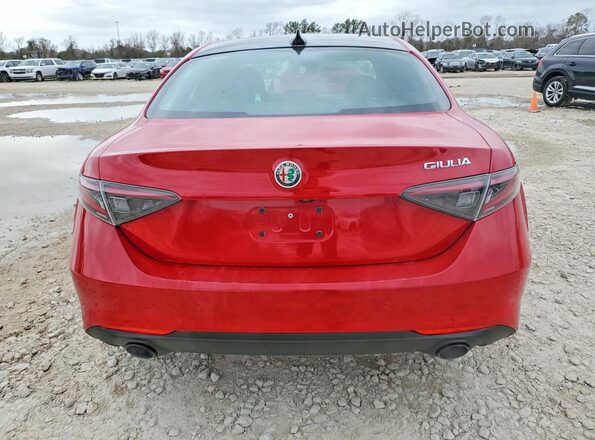 ZARFAMBN9R7684662 2024 ALFA ROMEO GIULIA Красный Вид сзади