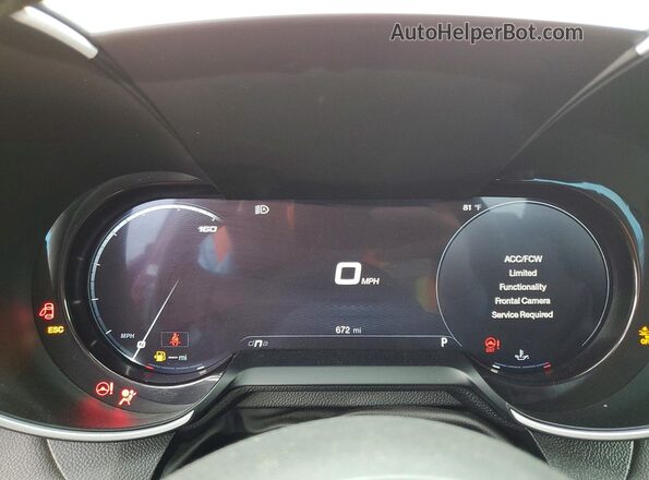 ZARFAMBN9R7684662 2024 ALFA ROMEO GIULIA Красный Вид щитка приборов