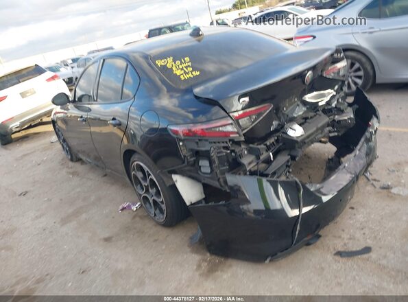 ZARFAMBNXR7678157 2024 ALFA ROMEO GIULIA Черный Задняя левая четверть