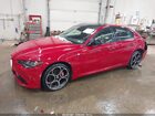 2024 Alfa Romeo Giulia Ti Awd Красный vin: ZARFANBN9R7680455