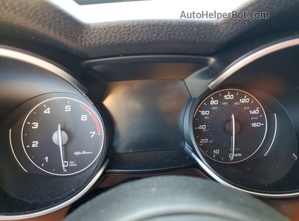 ZASFAKAN2J7B94981 2018 ALFA ROMEO STELVIO White Widok tylnych siedzeń