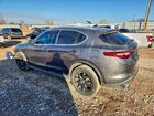 2018 Alfa Romeo Stelvio Ti Gray vin: ZASFAKBNXJ7B62813