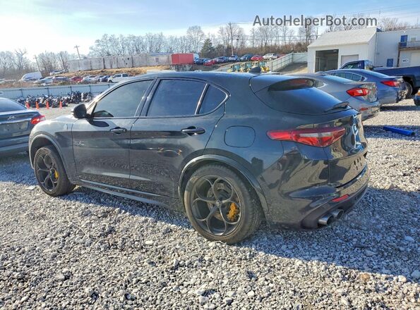 ZASFAKEV0J7C27485 2018 ALFA ROMEO STELVIO Черный Задняя левая четверть