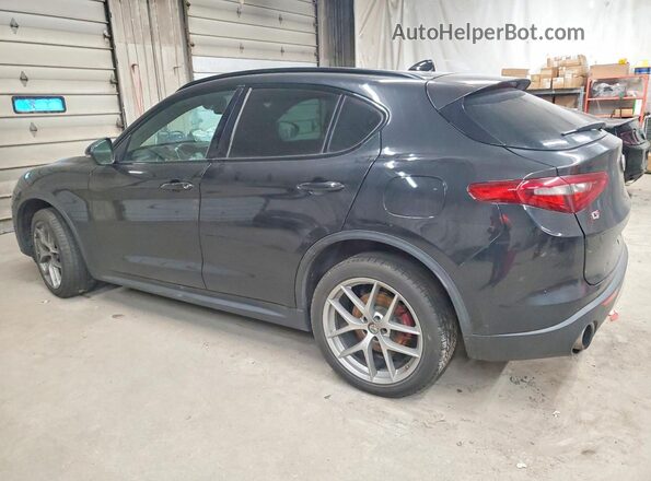 ZASFAKNN2J7C27939 2018 ALFA ROMEO STELVIO Черный Задняя левая четверть
