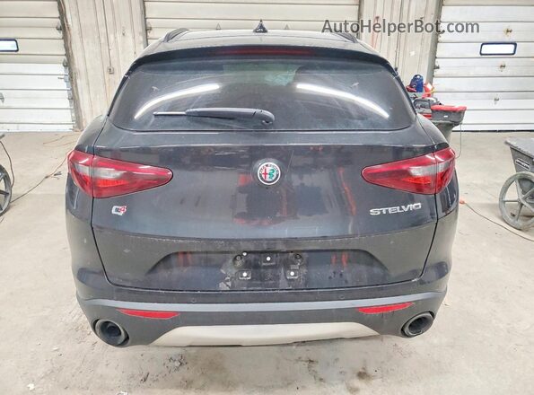 ZASFAKNN2J7C27939 2018 ALFA ROMEO STELVIO Черный Вид сзади