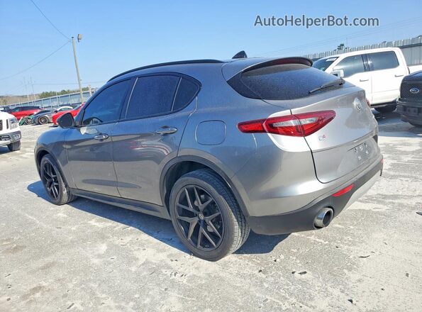 ZASFAKNN8J7B64541 2018 ALFA ROMEO STELVIO Серый Задняя левая четверть