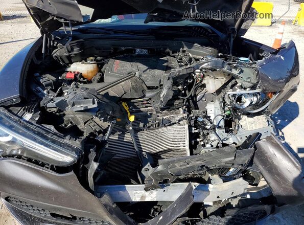 ZASPAJAN2N7D27727 2022 ALFA ROMEO STELVIO Серый Вид подкапотного пространства