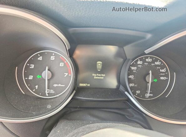 ZASPAJAN2N7D27727 2022 ALFA ROMEO STELVIO Серый Вид щитка приборов