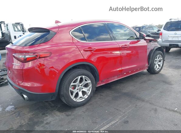 ZASPAJAN9L7C91807 2020 ALFA ROMEO STELVIO Красный Задняя правая четверть