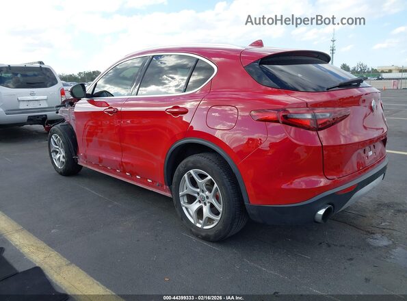 ZASPAJAN9L7C91807 2020 ALFA ROMEO STELVIO Красный Задняя левая четверть