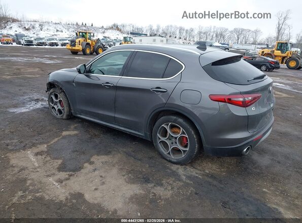 ZASPAKAN3K7C32370 2019 ALFA ROMEO STELVIO Gray Tył lewy