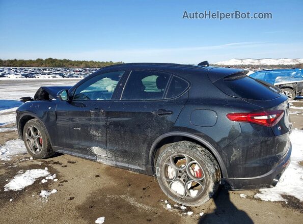 ZASPAKBN0N7D38262 2022 ALFA ROMEO STELVIO Черный Задняя левая четверть