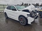 2023 Alfa Romeo Stelvio Ti White vin: ZASPAKBN0P7D52875