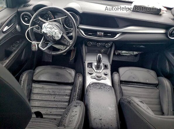 ZASPAKBN0P7D52875 2023 ALFA ROMEO STELVIO White Առջևի վահանակի տեսք
