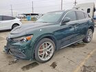 2021 Alfa Romeo Stelvio Ti Green vin: ZASPAKBN1M7D03986