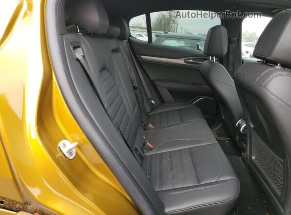 ZASPAKBN2P7D63067 2023 ALFA ROMEO STELVIO Gold უკანა სავარძლების ხედი