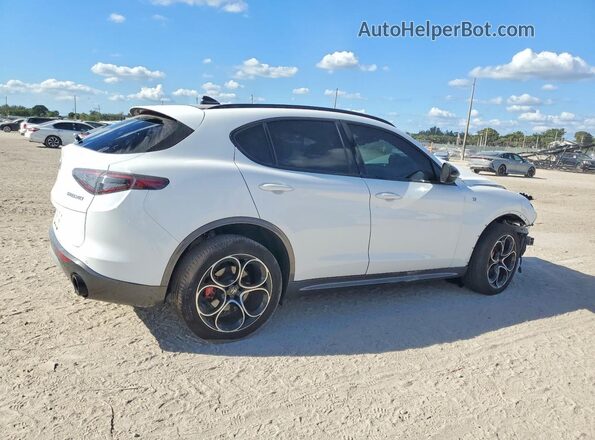ZASPAKBN3R7D76445 2024 ALFA ROMEO STELVIO Белый Задняя правая четверть
