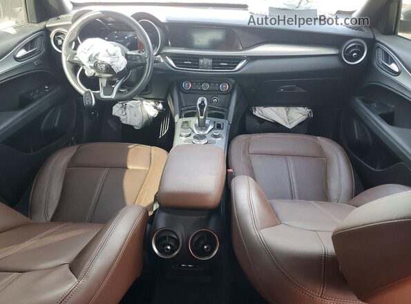 ZASPAKBN3R7D76445 2024 ALFA ROMEO STELVIO Белый Вид панели приборов