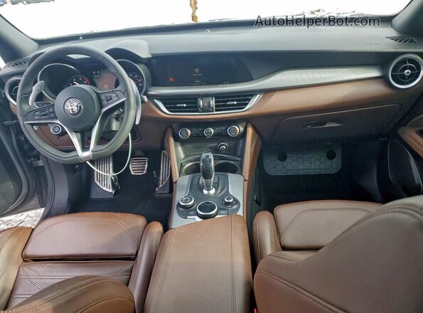 ZASPAKBN5K7C45183 2019 ALFA ROMEO STELVIO Silver Вид панелі приладів