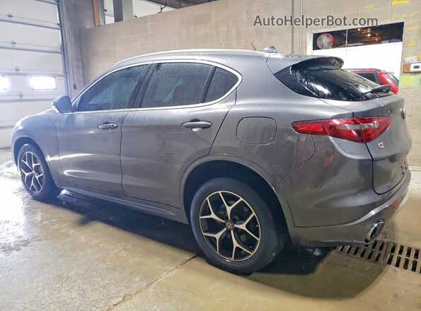 ZASPAKBN5L7C83272 2020 ALFA ROMEO STELVIO Gray Trasero izquierdo