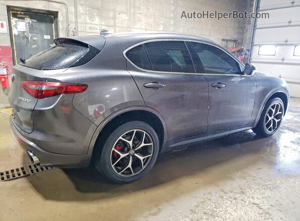 ZASPAKBN5L7C83272 2020 ALFA ROMEO STELVIO Gray Trasero derecho