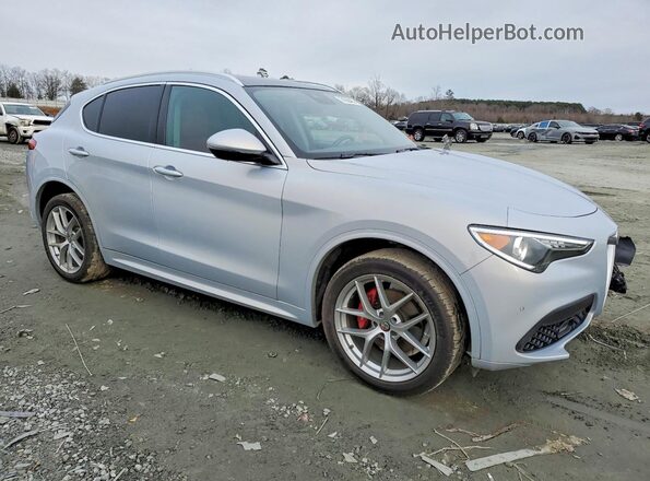 ZASPAKBN6L7C85337 2020 ALFA ROMEO STELVIO Белый Передняя правая четверть