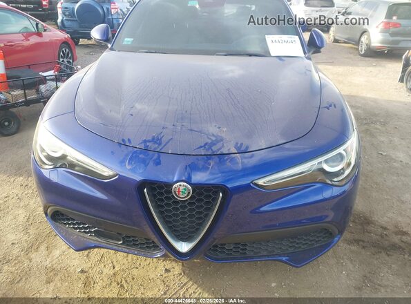ZASPAKBN7N7D30935 2022 ALFA ROMEO STELVIO Синий Вид щитка приборов