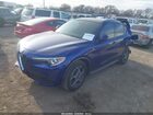 2022 Alfa Romeo Stelvio Ti Awd Синий vin: ZASPAKBN7N7D30935