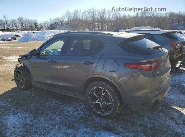 ZASPAKBN7P7D58267 2023 ALFA ROMEO STELVIO Gray Rear left