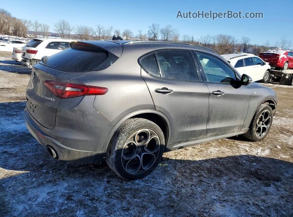 ZASPAKBN7P7D58267 2023 ALFA ROMEO STELVIO Gray Rear right