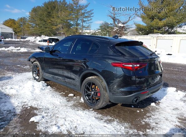ZASPAKBN8K7C59949 2019 ALFA ROMEO STELVIO Black Հետևի ձախ
