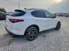 2019 Alfa Romeo Stelvio Ti White vin: ZASPAKBN9K7C50418