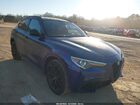 2021 Alfa Romeo Stelvio Ti Sport Awd Blue vin: ZASPAKBN9M7D02259