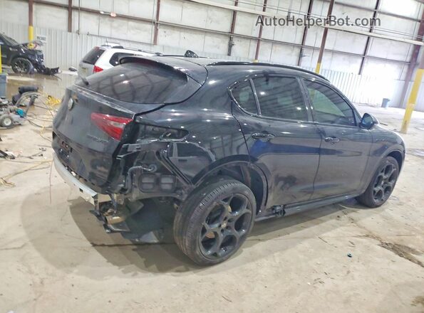 ZASPAKBN9P7D65446 2023 ALFA ROMEO STELVIO Черный Задняя правая четверть