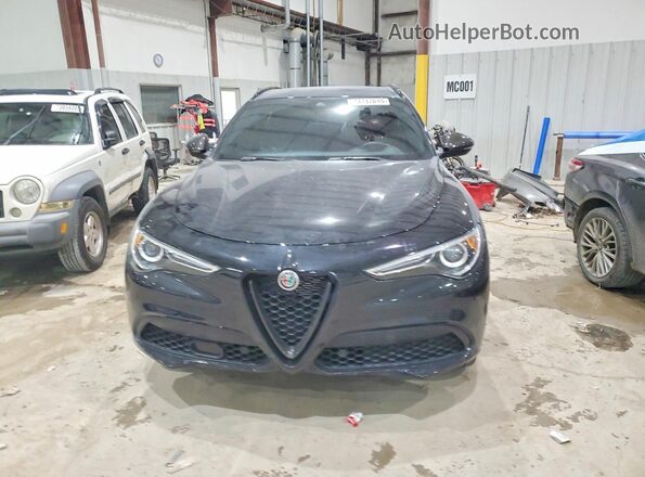 ZASPAKBN9P7D65446 2023 ALFA ROMEO STELVIO Черный Вид спереди