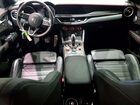 2023 Alfa Romeo Stelvio Ti Черный vin: ZASPAKBN9P7D65446