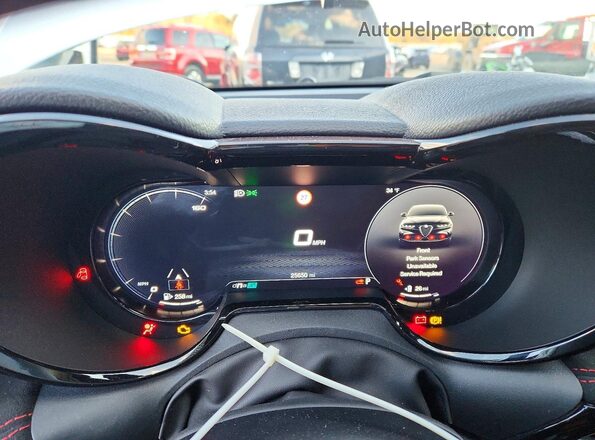 ZASPATDW6R3030714 2024 ALFA ROMEO OTHER Белый Вид щитка приборов